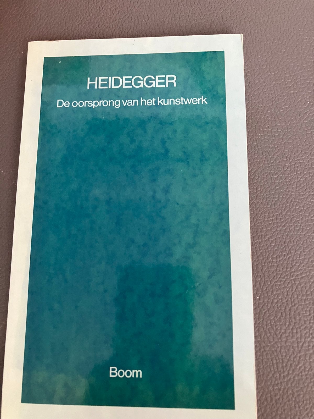 M. Heidegger - De oorsprong van het kunstwerk, Ophalen of Verzenden, M. Heidegger