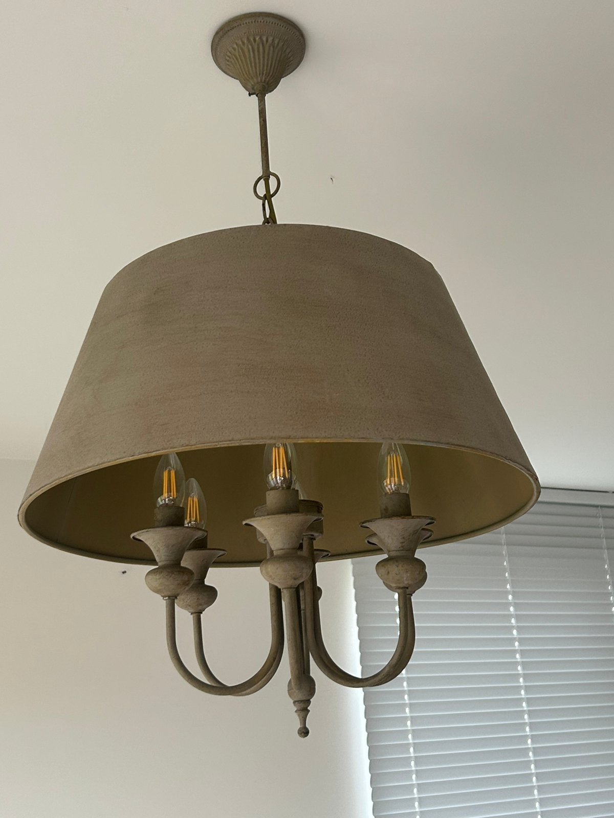 Lusters, Huis en Inrichting, Lampen | Kroonluchters, Ophalen, Zo goed als nieuw