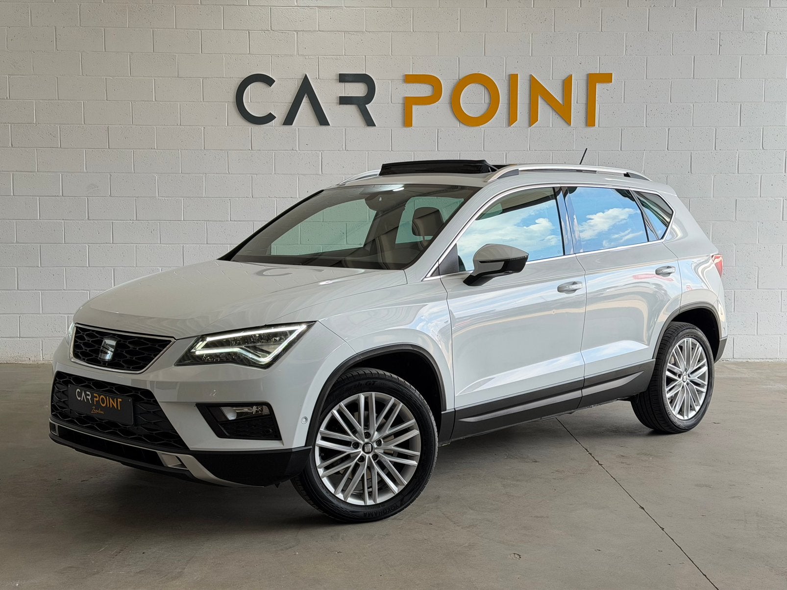 4DRIVE - AUTO - PANO - BLUETOOTH - 12 MAANDEN GARANTIE, Auto's, Seat, Automaat, 110 kW, 4 cilinders, Wit