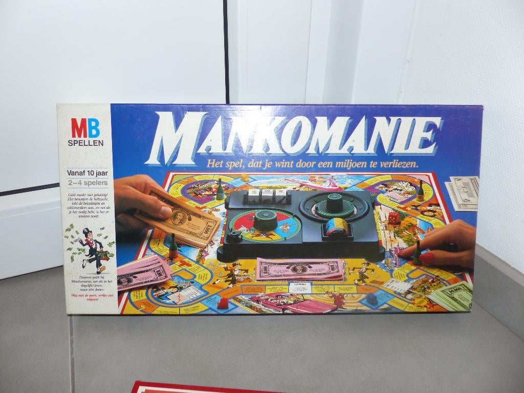 Jeu de plateau Mankomanie - 1985 - bon état, Enlèvement ou Envoi, Utilisé