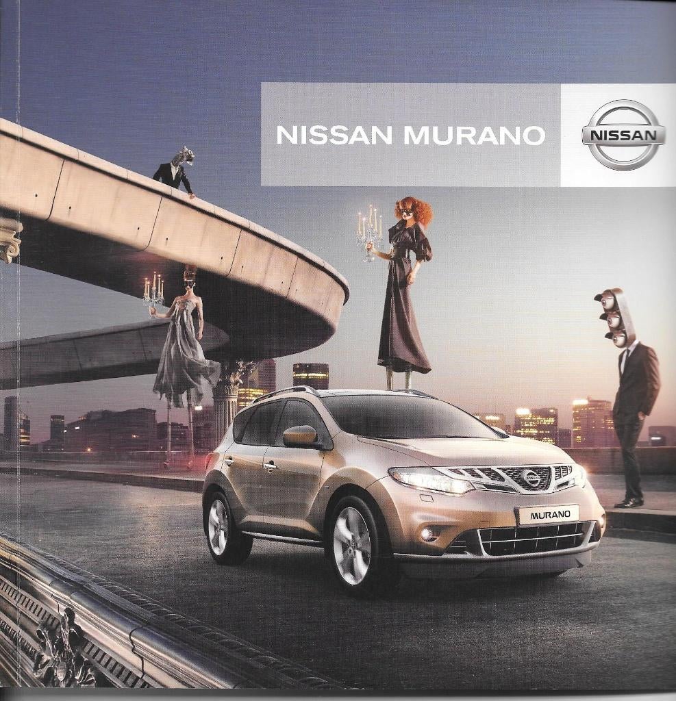 NISSAN MURANO  2012, Boeken, Auto's | Folders en Tijdschriften, Ophalen of Verzenden, Zo goed als nieuw, Nissan