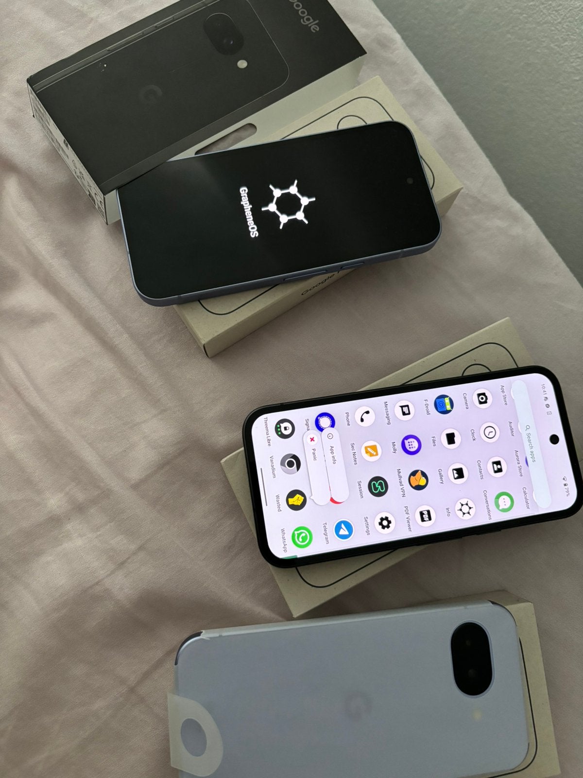 Google Pixel encrypted Grapheneos SIM VPN COMPLETT, Télécoms, Neuf, Autres modèles, Enlèvement ou Envoi, 6 mégapixels ou plus