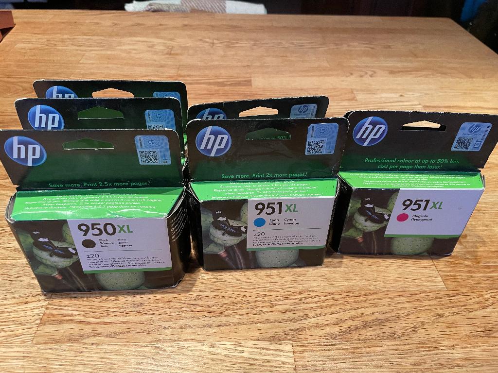 HP950 XL- en 951 XL-inktpatronen, Ophalen, Nieuw, Cartridge, HP