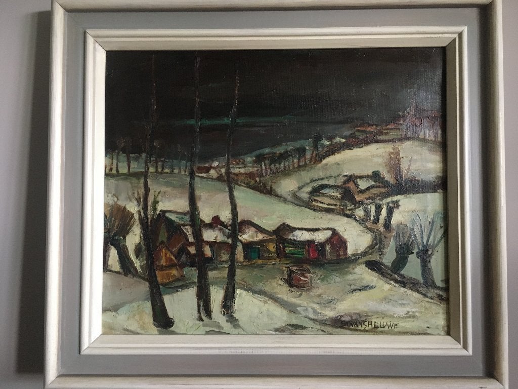 Stefaan Van Gheluwe, Ophalen, Olieverf, Landschap
