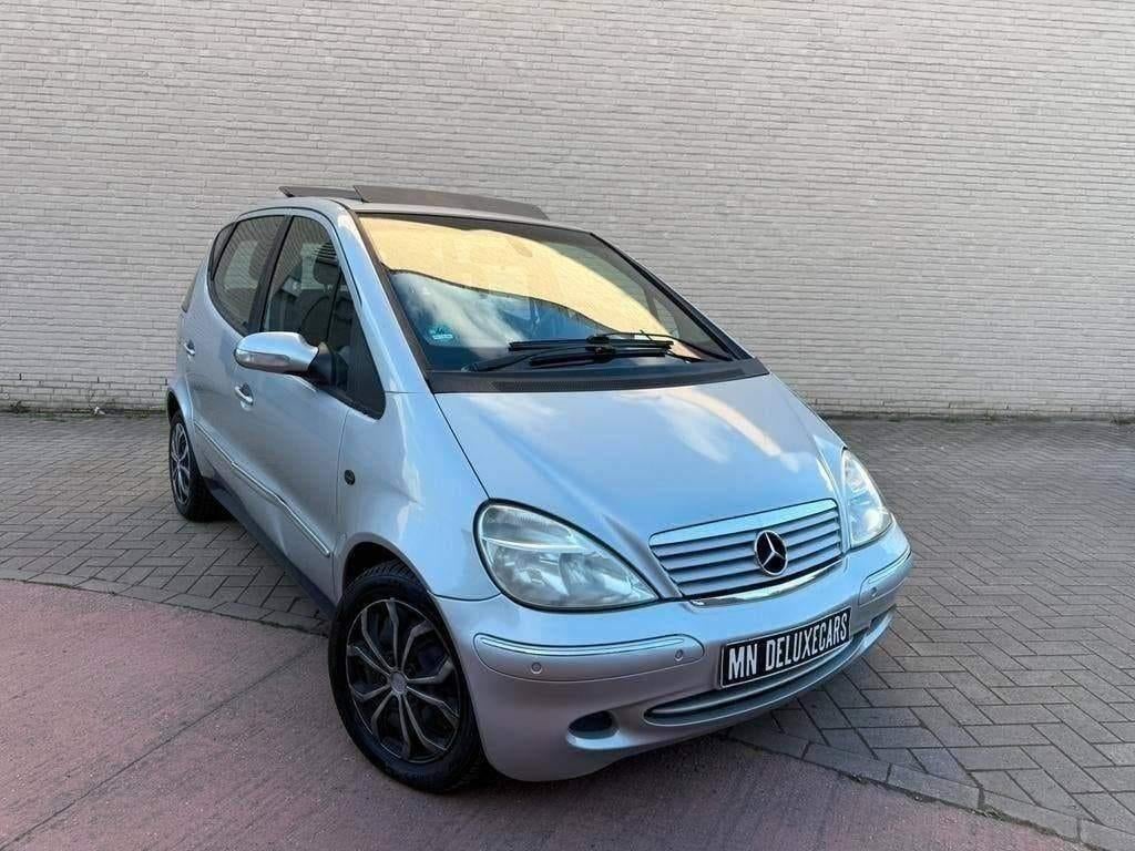 Mercedes A160 L Automaat | 77.000 km | Panodak | Zeer proper, Stof, Bedrijf, Euro 4, Zilver of Grijs