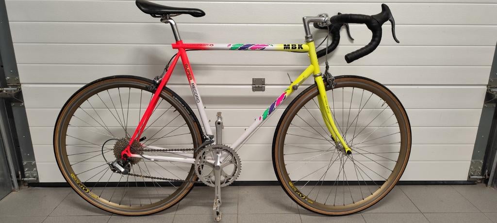 Mbk super record shimano 600 tricolor, Fietsen en Brommers, Ophalen