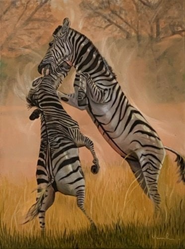 Kunsthandel Gennep -"Winners", Antiquités & Art, Art | Peinture | Moderne, Enlèvement ou Envoi, Peint à la main, Peinture à l'huile