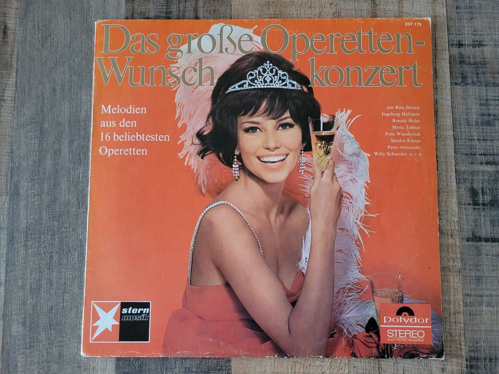 Vinyl Das Grosse operetten wunschkonzert, Ophalen of Verzenden, Gebruikt