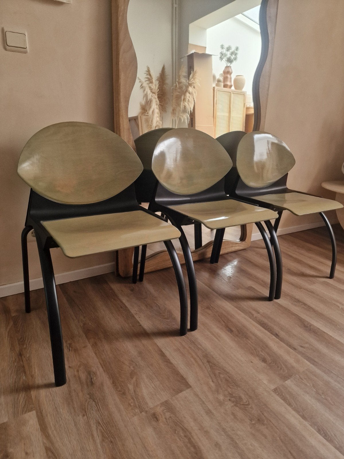 3 designer stoelen gerd lange 1960, Ophalen