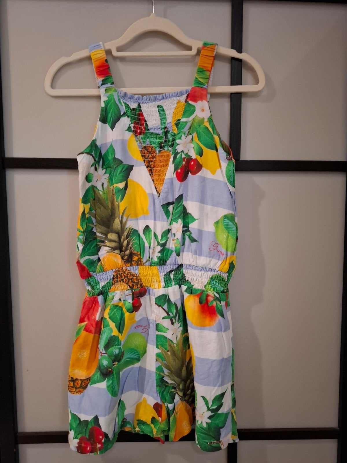 Zomerse playsuit Guess - 12y - hele mooie staat, Kinderen en Baby's, Meisje, Ophalen of Verzenden, Zo goed als nieuw, Setje