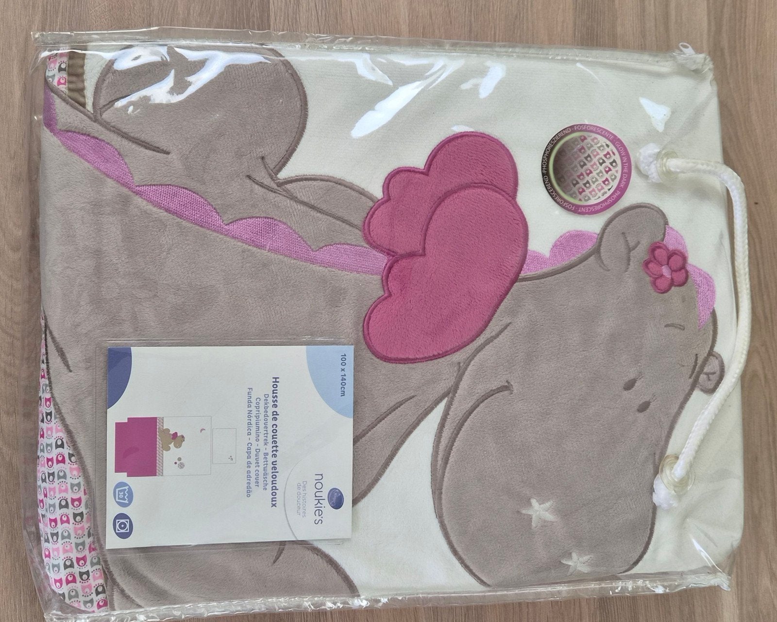 Noukies Dekbedovertrek - Dekbedovertrek, Kinderen en Baby's, Ophalen, Nieuw, Kinderbed, Dekbedovertrek