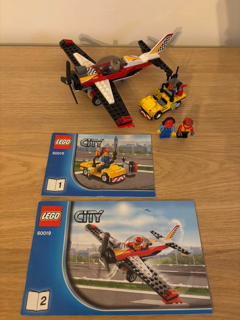 Lego city Stunt Plane 60019, City, Lego, Ophalen of Verzenden, Zo goed als nieuw