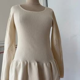 Maje: ecru pull of jeansblauw geruit, Ophalen of Verzenden, Zo goed als nieuw, Maat 38/40 (M)