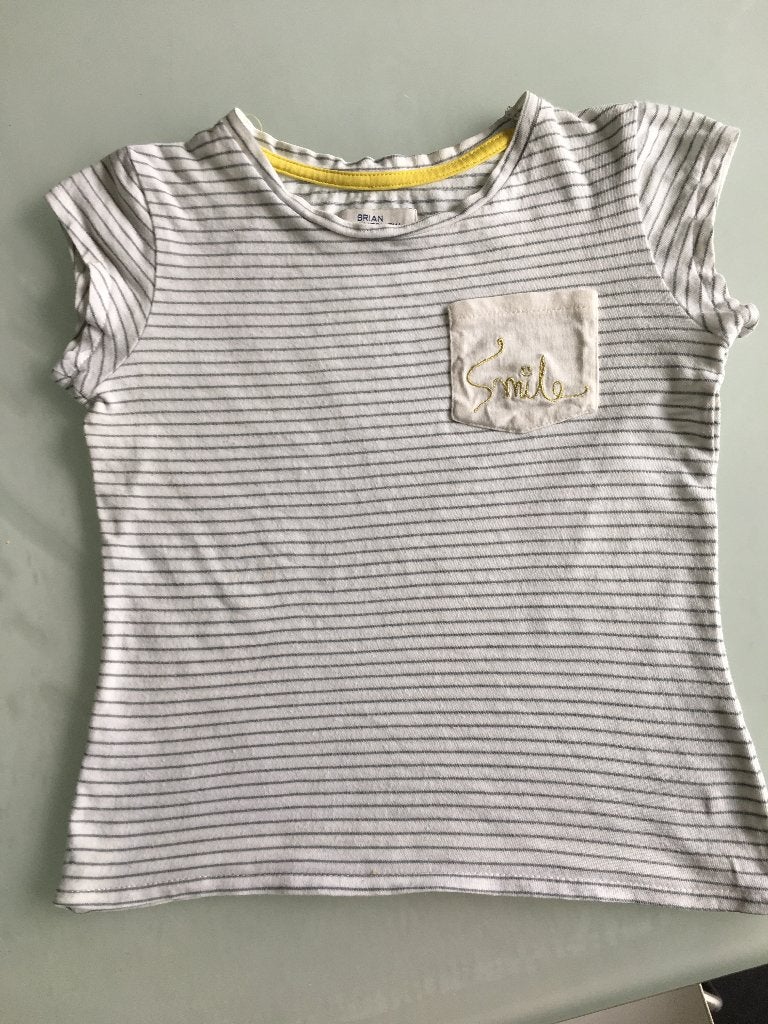 T-shirt Brian+Nephew maat 122, Kinderen en Baby's, Meisje, Brian & Nephew, Ophalen of Verzenden, Zo goed als nieuw