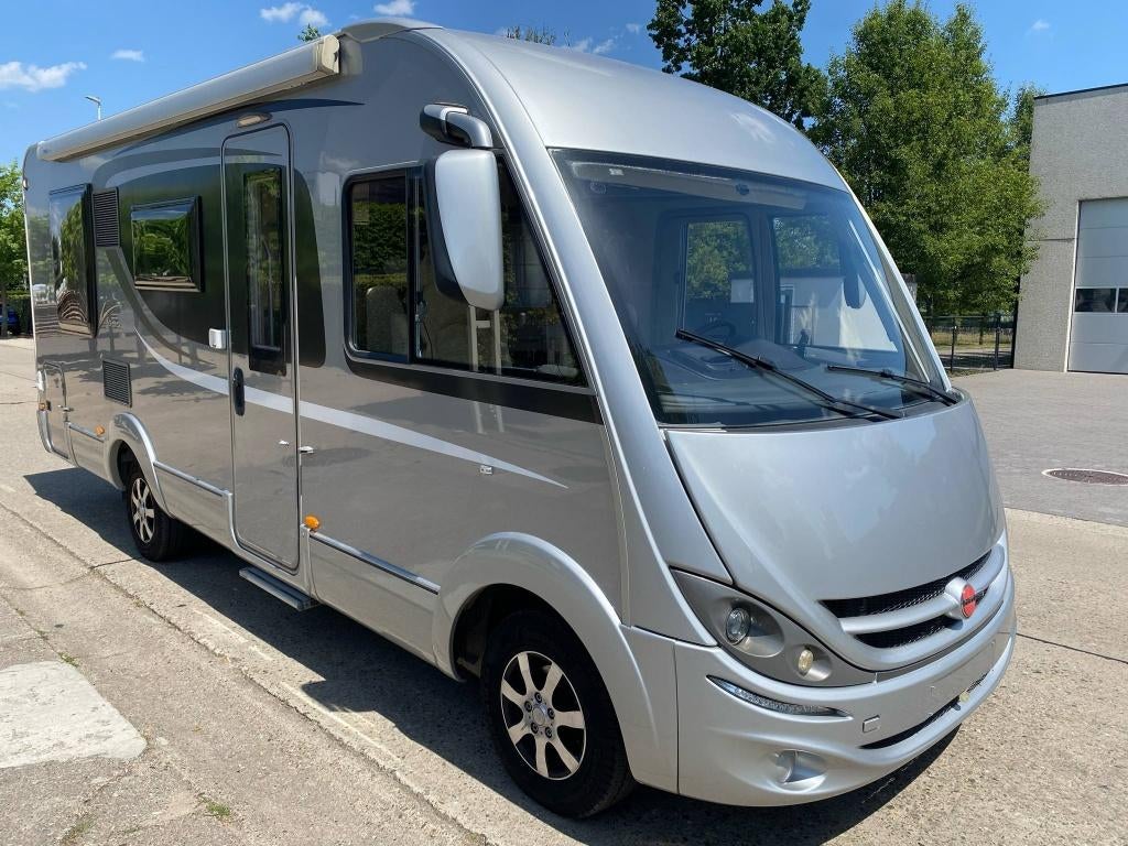 Burstner Viseo I700, Caravans en Kamperen, Mobilhomes, Integraal, Ringverwarming, Fiat, Fietsendrager