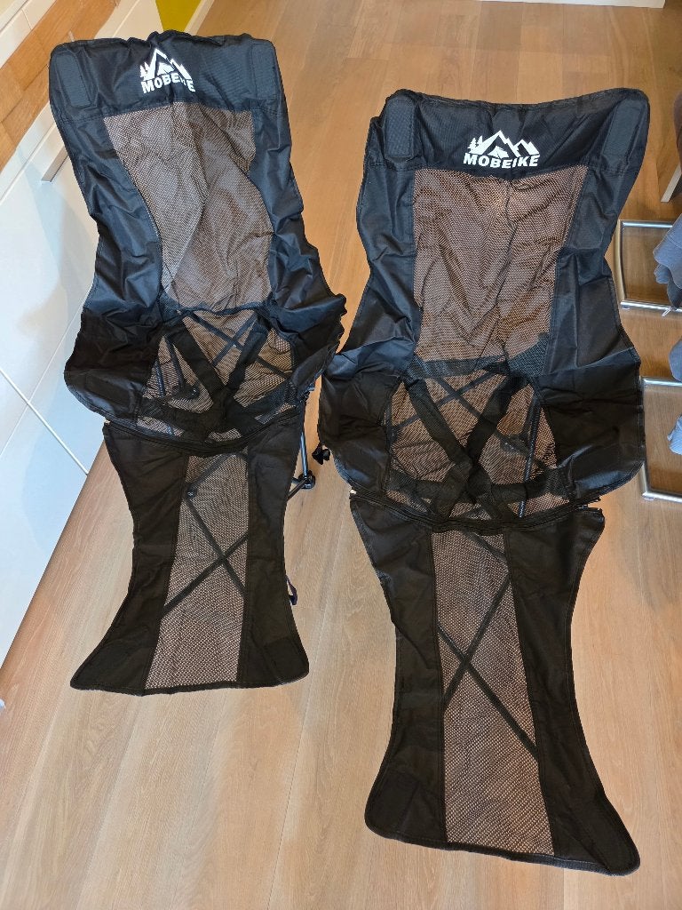 2 camping lounge stoelen te koop, Ophalen, Nieuw, Campingstoel