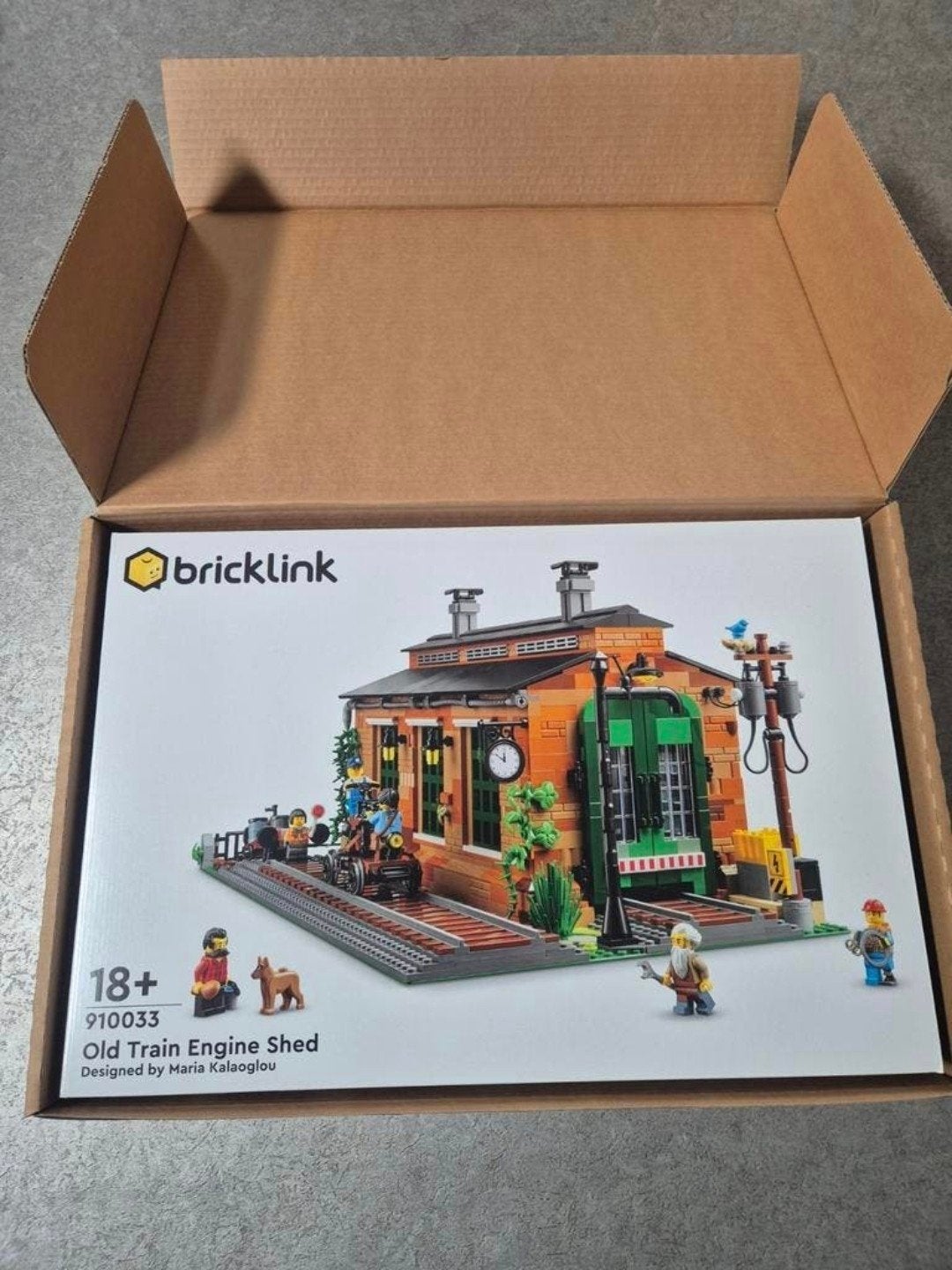 Lego Old Train Shed Bricklink 910033, Enlèvement ou Envoi, Neuf, Lego