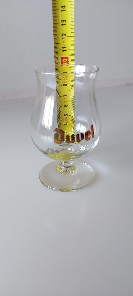 Mini Duvelglas 10 cl zeldzaam " kleinste duvelglasje", Verzamelen, Biermerken, Ophalen of Verzenden, Nieuw, Glas of Glazen, Duvel