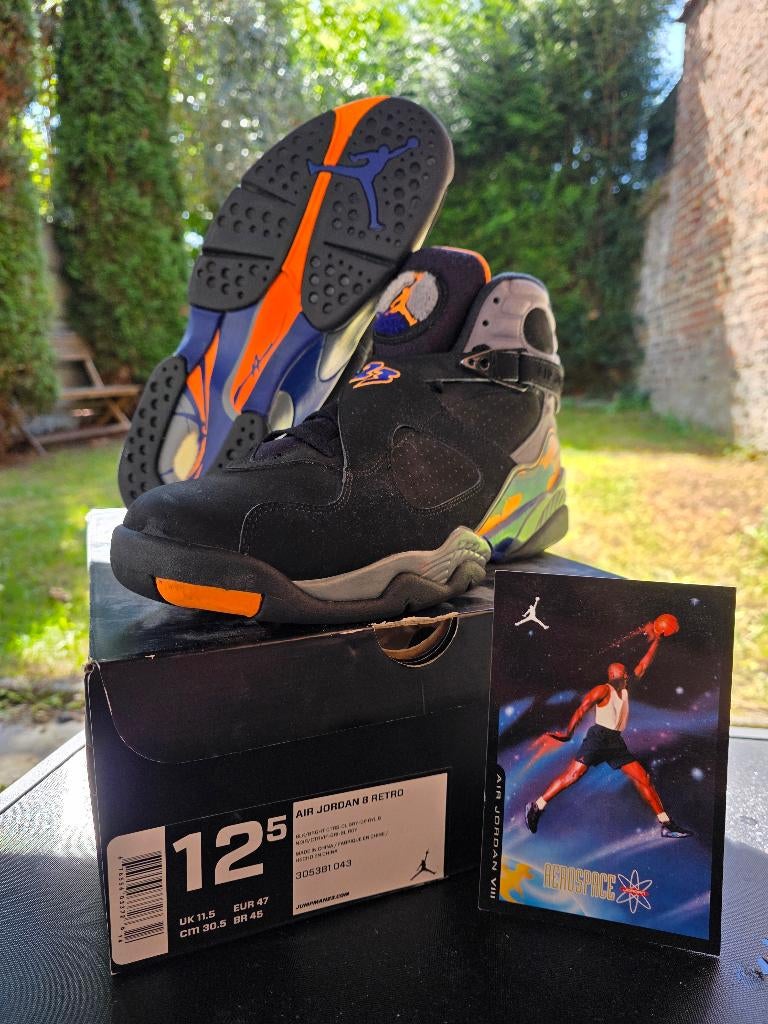 Air jordan 8 phoenix nike, Comme neuf, Enlèvement, Jordan, Baskets