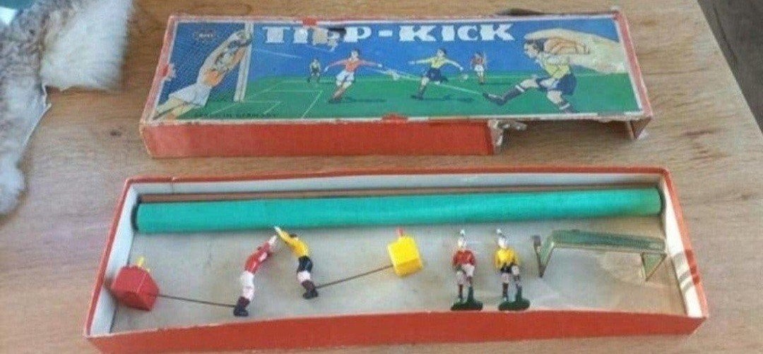tipp-kick voetbal spel, Antiek en Kunst, Ophalen of Verzenden