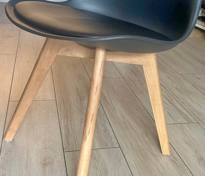 Chaises scandinaves, Maison & Meubles, Enlèvement, Scandinave, Noir, Cinq, Six Chaises ou plus