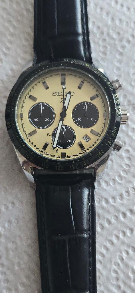 Seiko klok, Ophalen, Seiko, Staal, Polshorloge