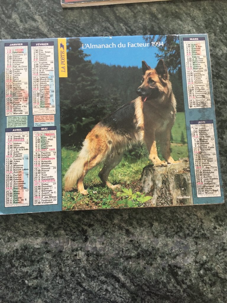 diverse kalenders Franse post, Ophalen of Verzenden, Zo goed als nieuw