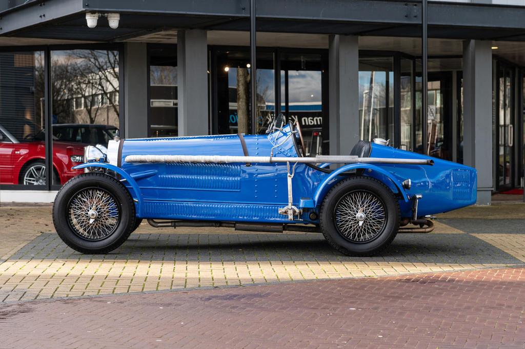Bugatti Type 35 Ruska Kit car (bj 1976), 48 pk, Bugatti, Zwart, Cabriolet