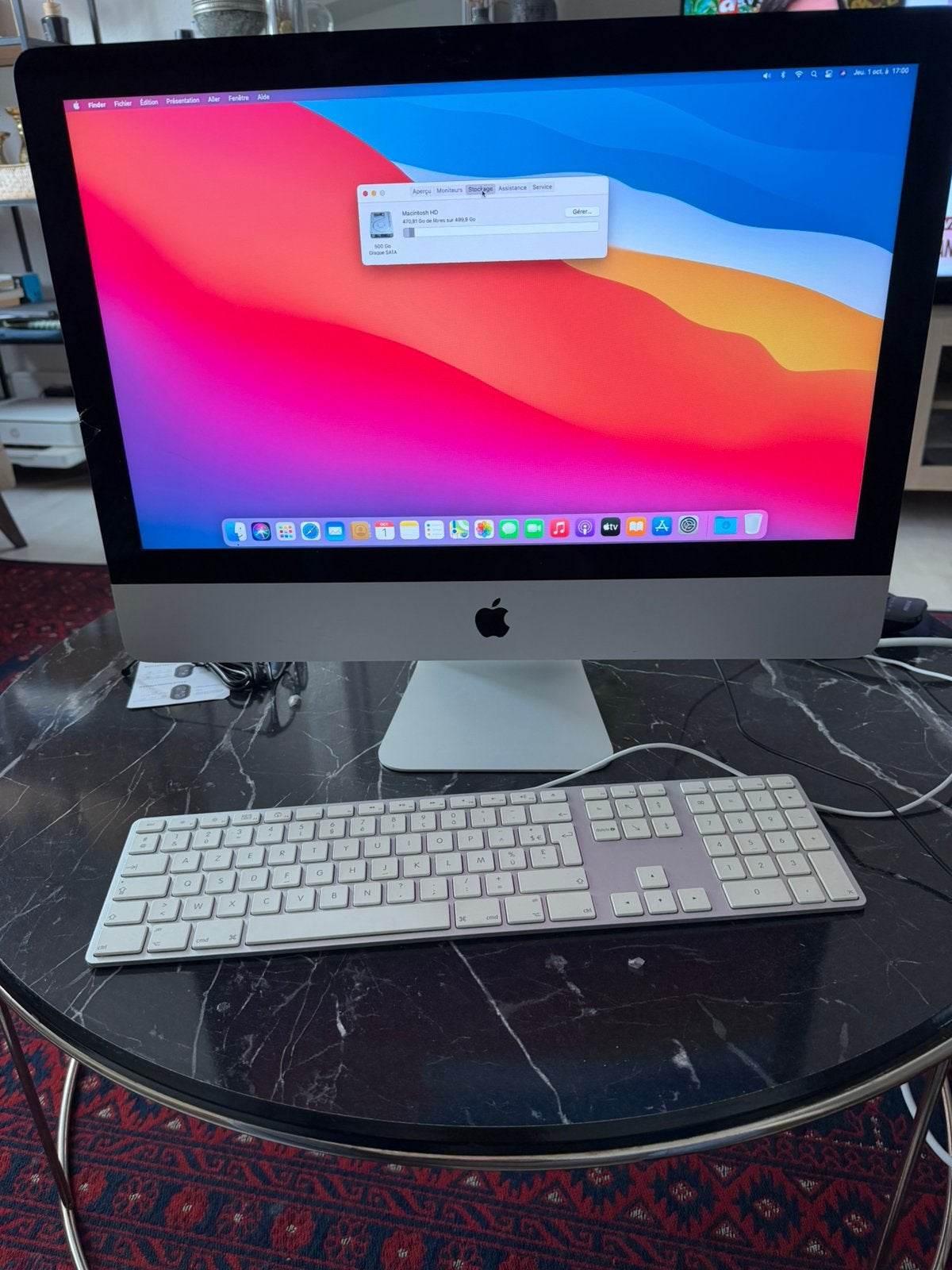 iMac 21.5-inch. Mid 2014 écran fissuré, IMac, Moins de 2 Ghz, Enlèvement, Utilisé