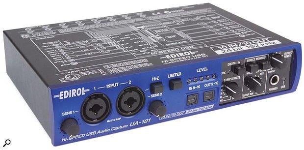 Roland EDIROL UA-101 audio interface - verlaagde prijs, Ophalen of Verzenden, Zo goed als nieuw, Audio