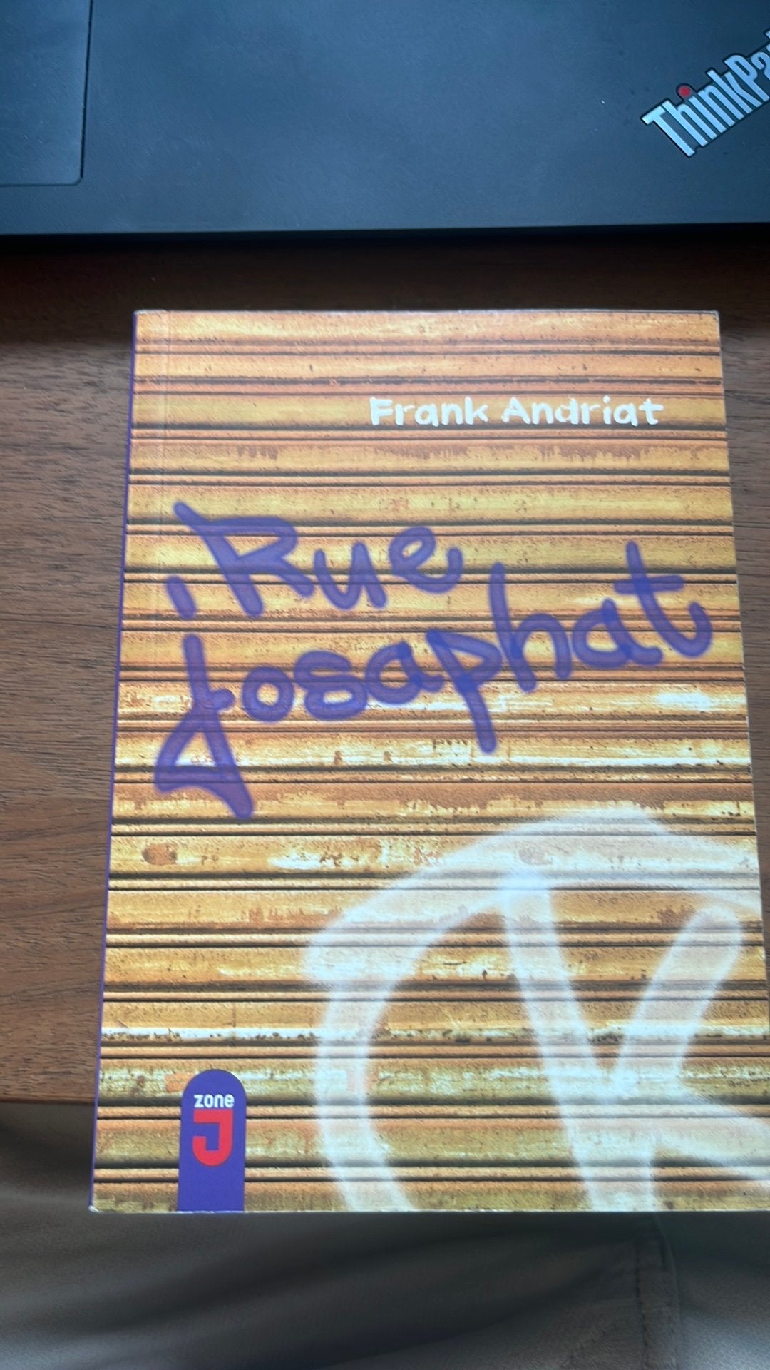 Rue Josaphat - Frank Andriat, Livres, Enlèvement ou Envoi, Utilisé