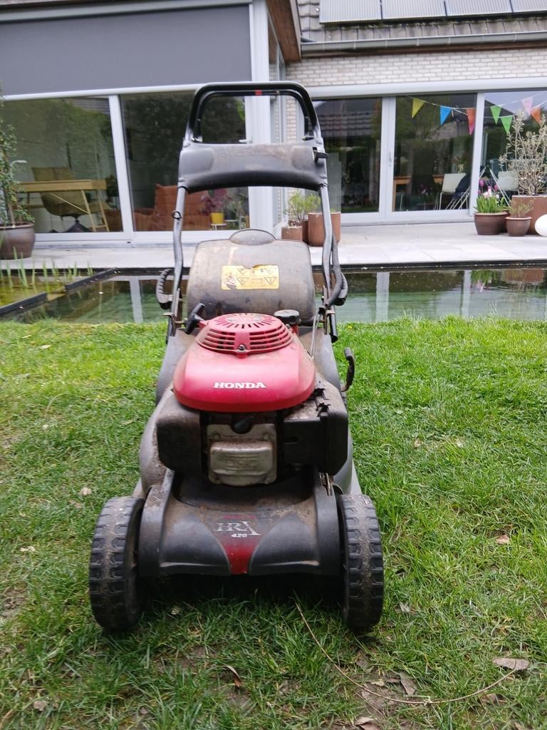 Honda grasmaaier, Ophalen
