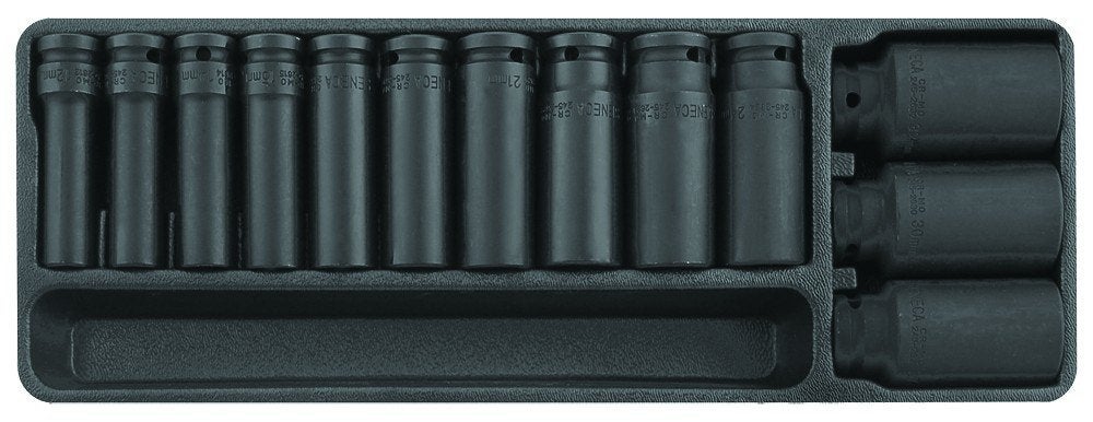 Impact doppenset 1/2" 13 delig, Envoi
