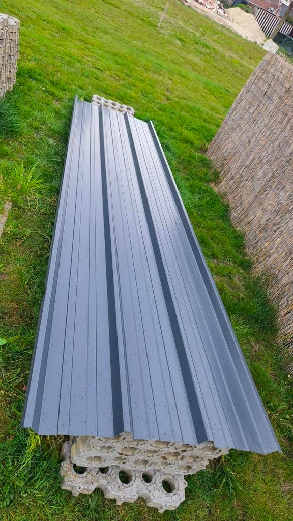 Metaal golfplaat zo goed als nieuw, Doe-het-zelf en Bouw, Platen en Panelen, Ophalen
