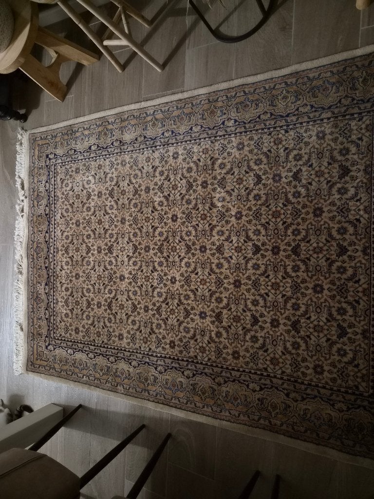 Tapijt van puur wol, 100 tot 150 cm, 150 tot 200 cm, Rechthoekig, Grijs