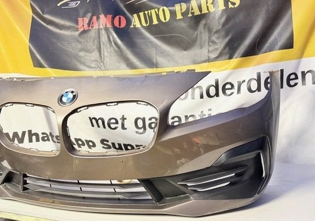 BMW 2 SERIE F45 F46 FACELIFT VOORBUMPER 14914515 7480373, Gebruikt, -, Voor, -