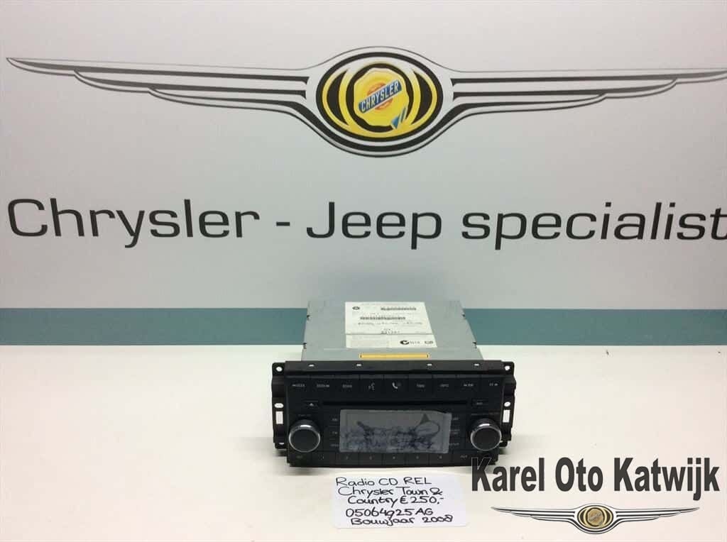 Radio/CD REL Chrysler Town  Country 2008, Auto diversen, Autoradio's, Ophalen of Verzenden, -, -, -