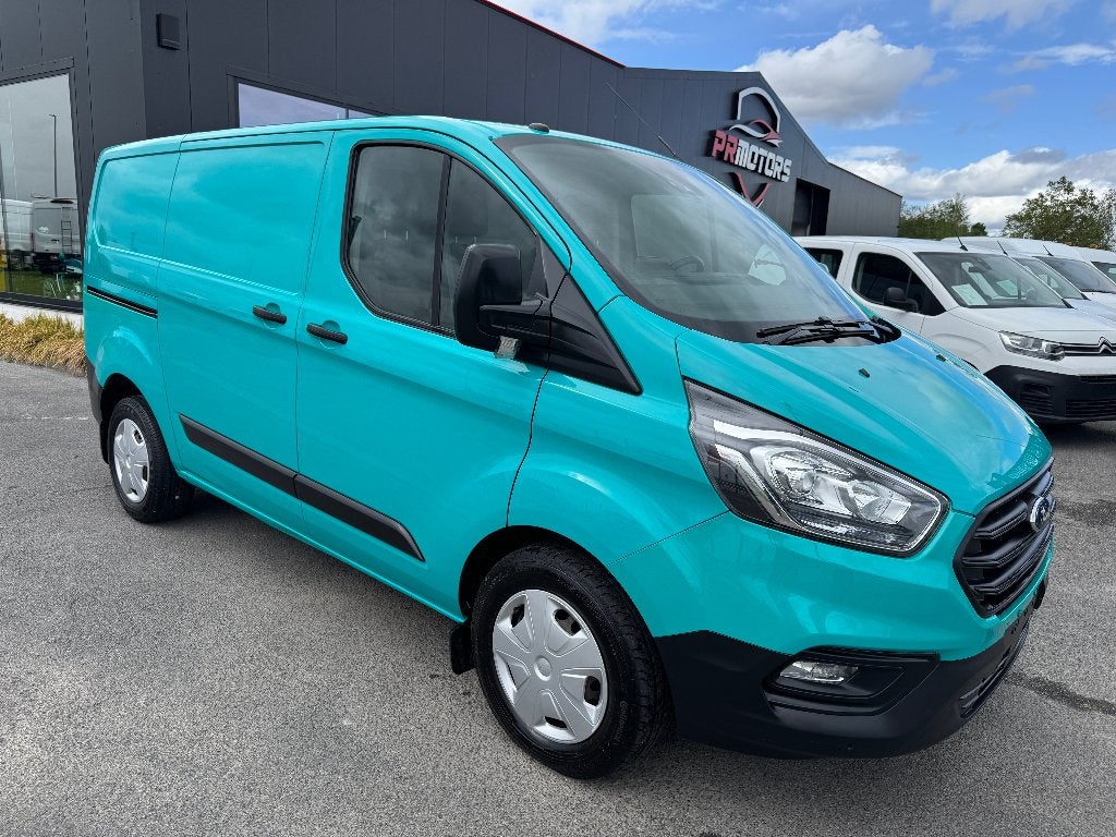 Ford Custom automaat 2.0 tdci 1st eig ohboek carplay gps, Dealer onderhouden, Stof, 1995 cc, 4 cilinders