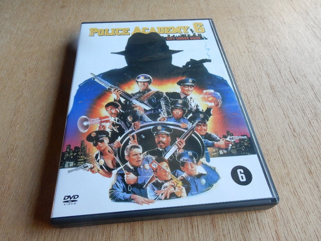 nr.2521 - Dvd: police academy  6 - komedie, Cd's en Dvd's, Nederlands, Ophalen of Verzenden, Zo goed als nieuw, Vanaf 6 jaar