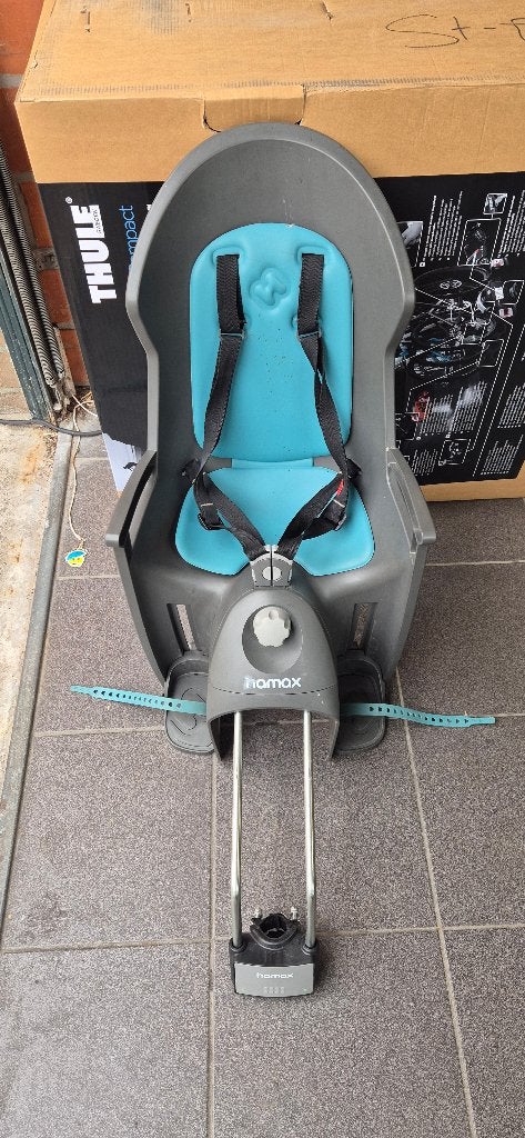Fietsstoel, Fietsen en Brommers, Achterzitje, 0 t/m 18 kg, Ophalen of Verzenden, Gebruikt