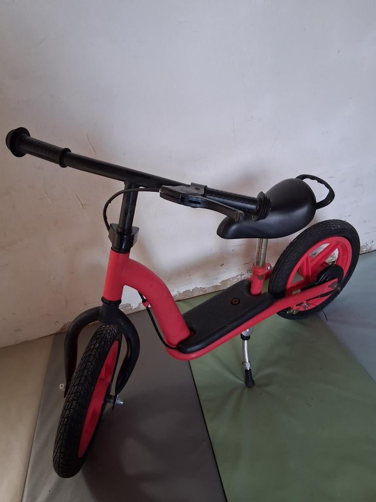 Loopfiets, Ophalen, Loopfiets