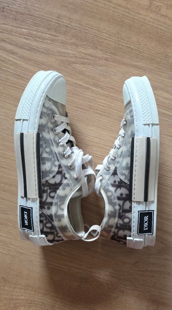 Dior Sneaker B23 League basse 38.5 Chaussure Shoes, Sneakers et Baskets, Enlèvement, Porté, Blanc