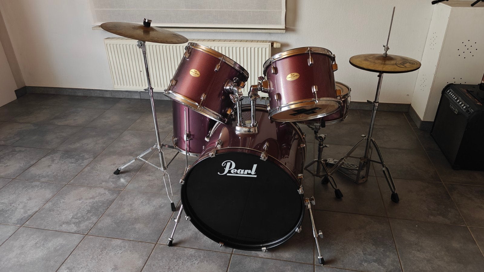 Pearl Forum Series drumstel: Complete set, Muziek en Instrumenten, Ophalen, Pearl