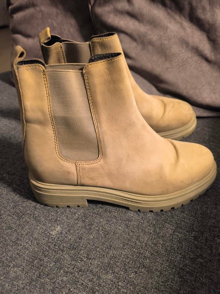 Bottes Ps Poelman - taille 39, Poelman, Enlèvement ou Envoi, Beige, Comme neuf