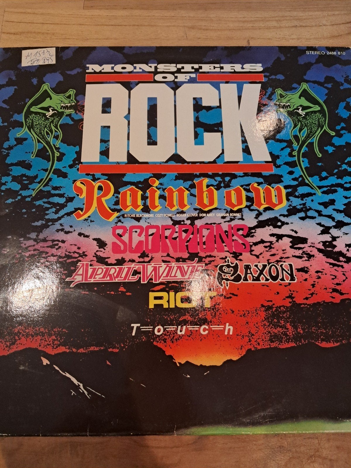 Lp Monsters of rock, LP, Hardrock, Ophalen of Verzenden, Zo goed als nieuw
