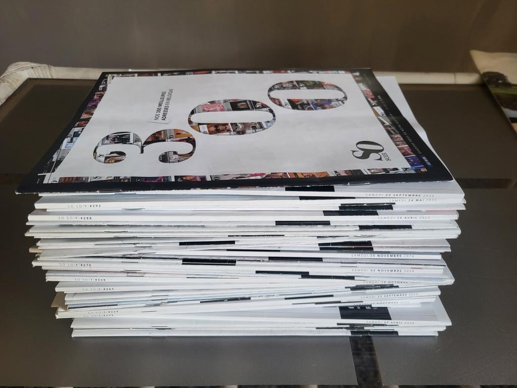 57 magazines So (bijlage Le Soir)
Ideaal om Frans te oefene, Boeken, Ophalen of Verzenden