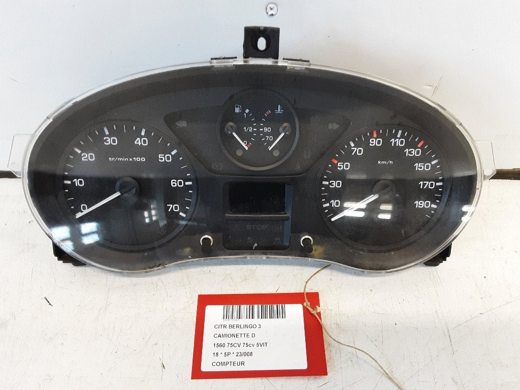 COMPTEUR DE VITESSE Citroën Berlingo (9801642280), Citroën, Kontakt-citroen@citroen.com, Utilisé, Citroën Deutschland GmbH
