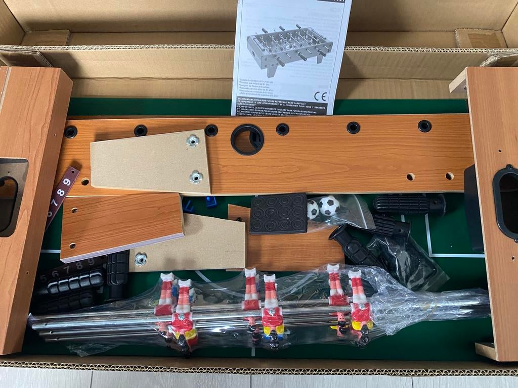 Kleine kickertafel nieuw in verpakking, Enlèvement, Comme neuf