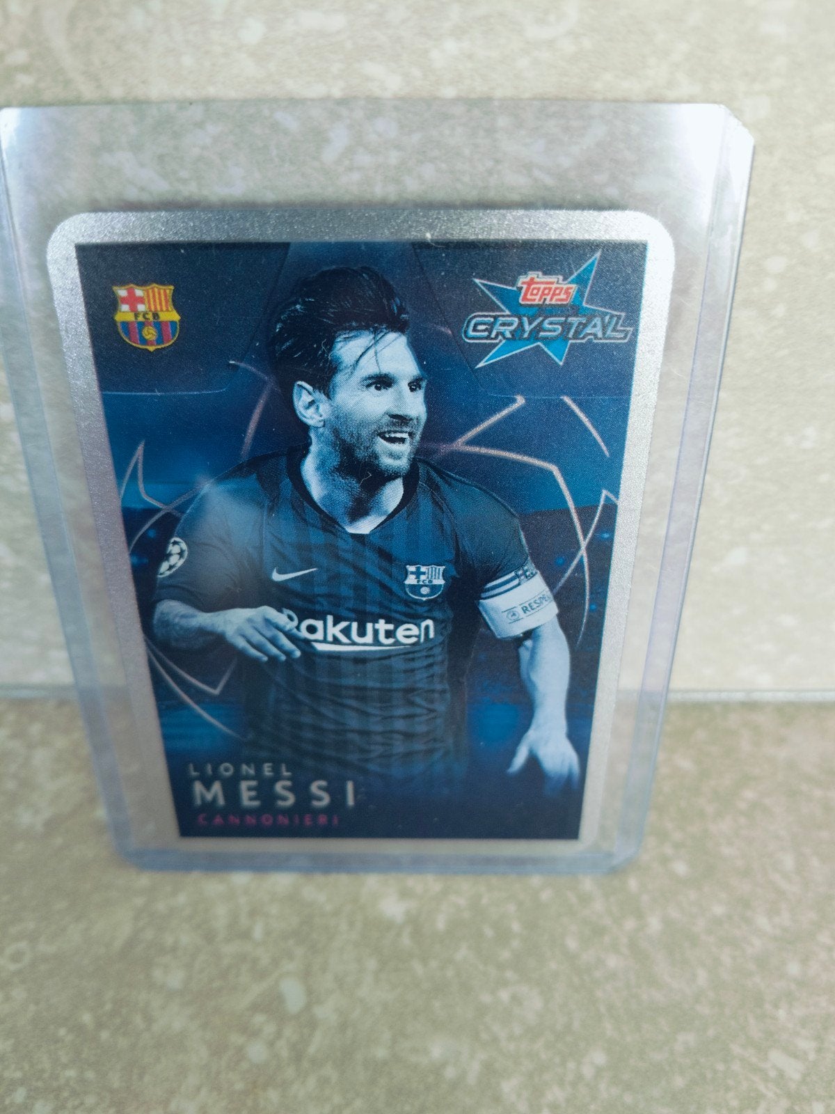 Lionel Messi topps crystal 2018, Ophalen of Verzenden