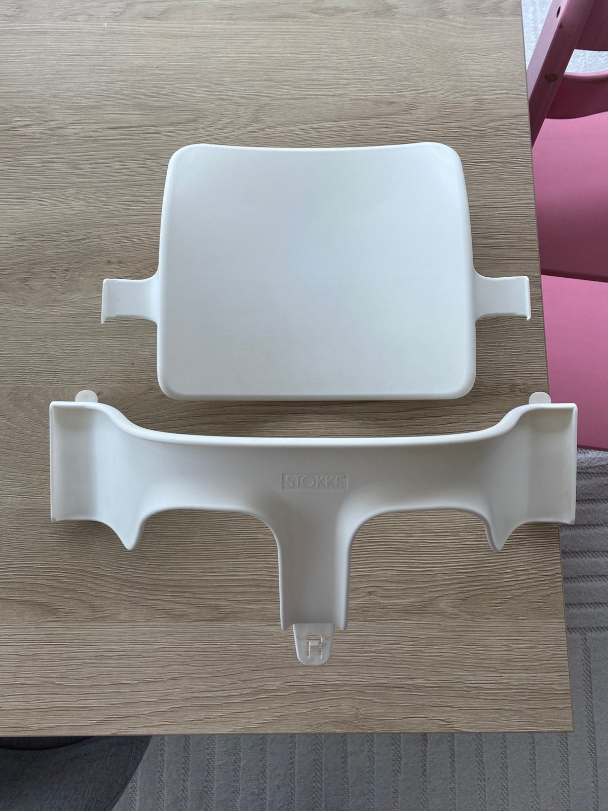 Stokke tripp trapp baby set, Enlèvement, Utilisé, Chaise évolutive, Réducteur de chaise